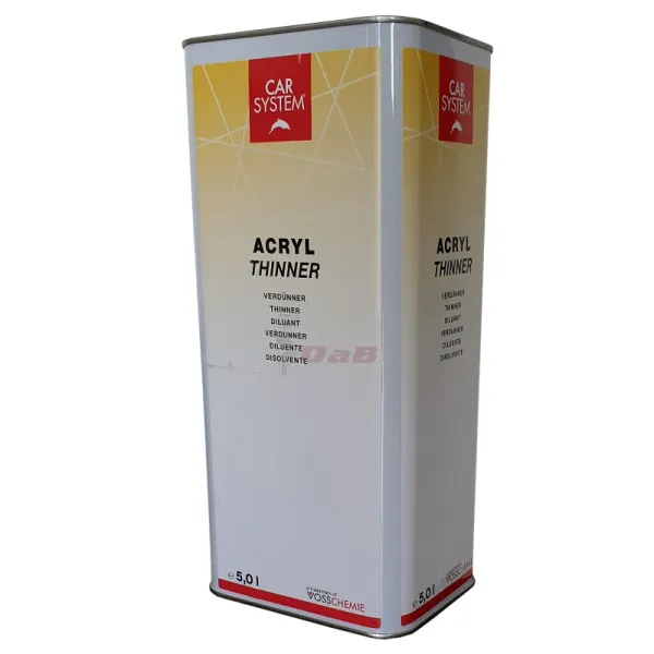 CarSystem Acryl Thinner 5 Liter Acryl Verdünnung